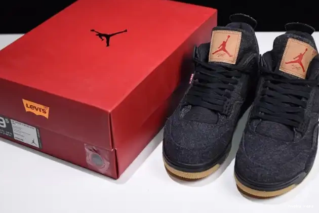 Rep Husky 4 x Levi's AO2571-001 Jordan 'black' Air 0605